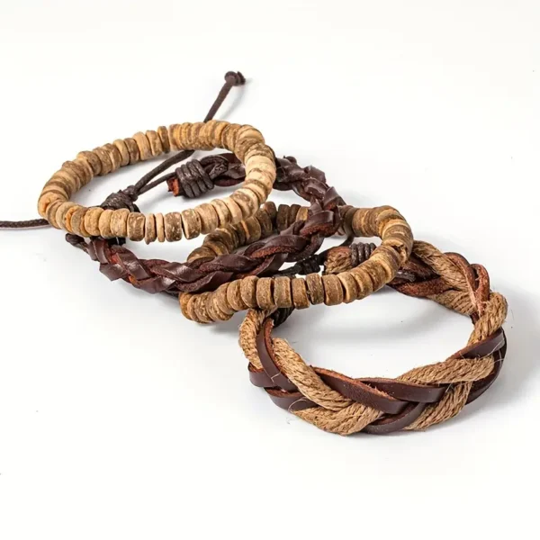 Pulsera de materiales rústicos - Imagen 3