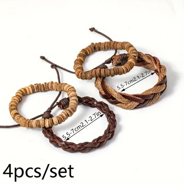 Pulsera de materiales rústicos - Imagen 5
