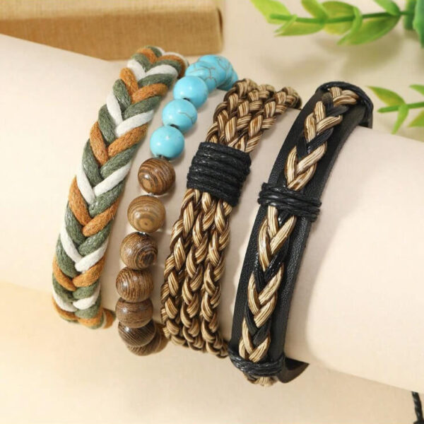 Pulseras en mostrador