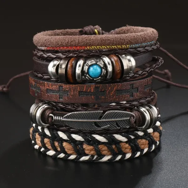 Pulsera pluma detalle