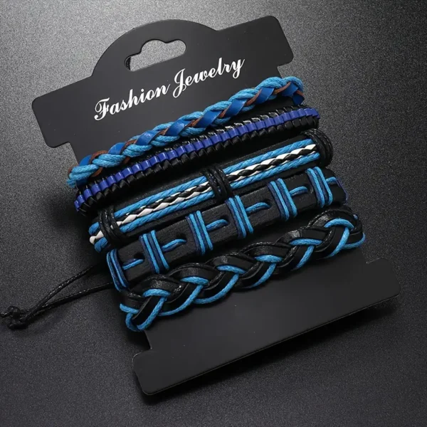 Conjunto de pulseras en empaque