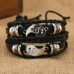 Pulseras yin y yang