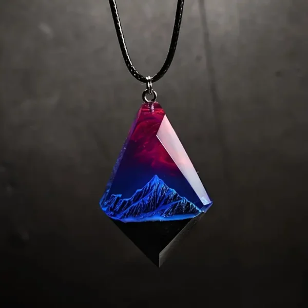 Colgante con poca luz