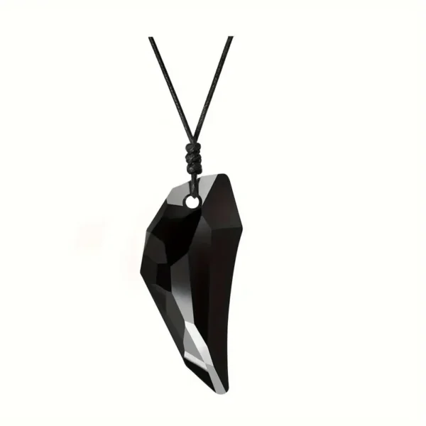 Collar cristal diente de lobo - Imagen 2