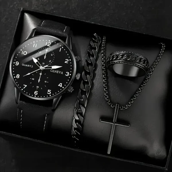 Conjunto accesorios negros