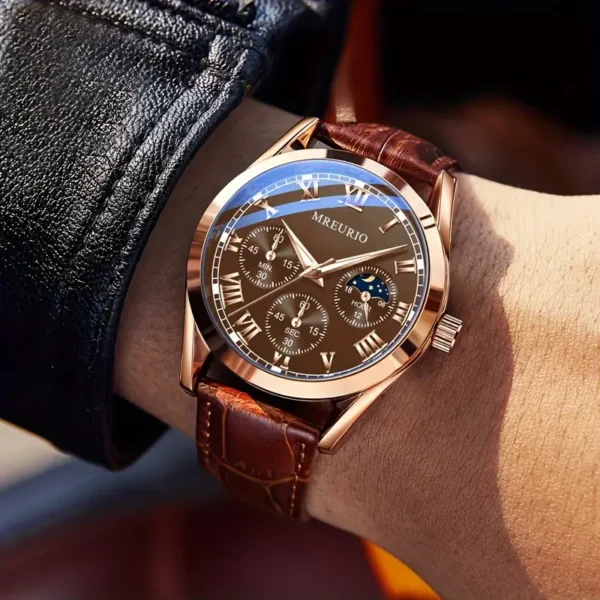Reloj de agujas blancas