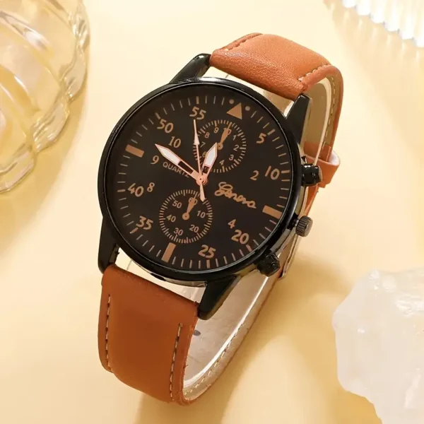 Reloj en vista superior