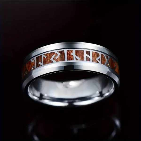 Anillo en fondo negro