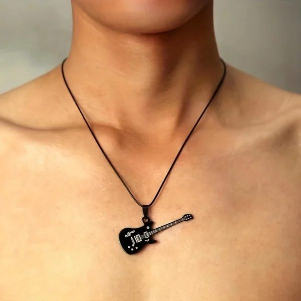 Collar guitarra eléctrica